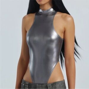 THE KRIPT NEBRA High Leg Cut Bodysuit